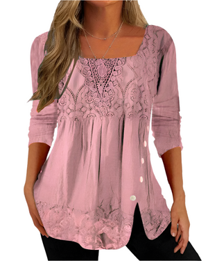 Elena – Stijlvolle Zomerblouse voor Dames