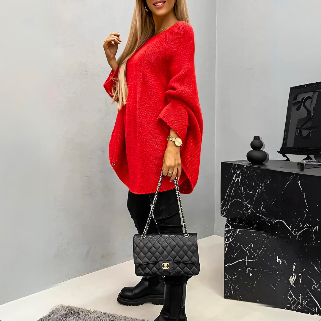 Elena – Oversized Damestrui van Zachte Knit