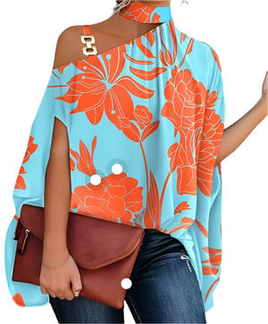 Lucia – Elegante Bloemen Top voor Dames