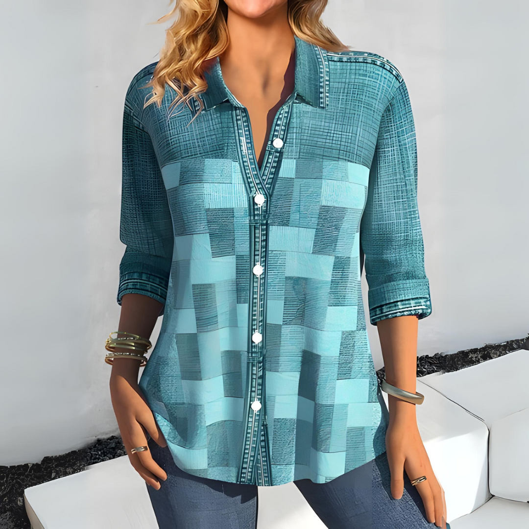 Sophia – Moderne Getailleerde Damesblouse