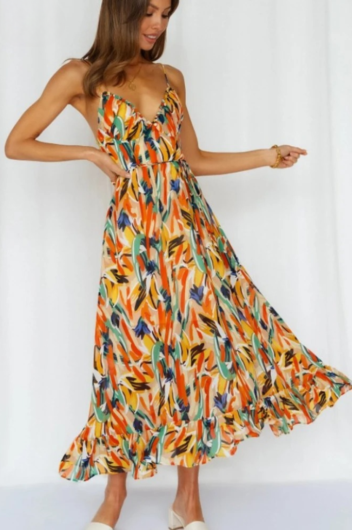 SoleBlu™ Kleurrijke zomerjurk