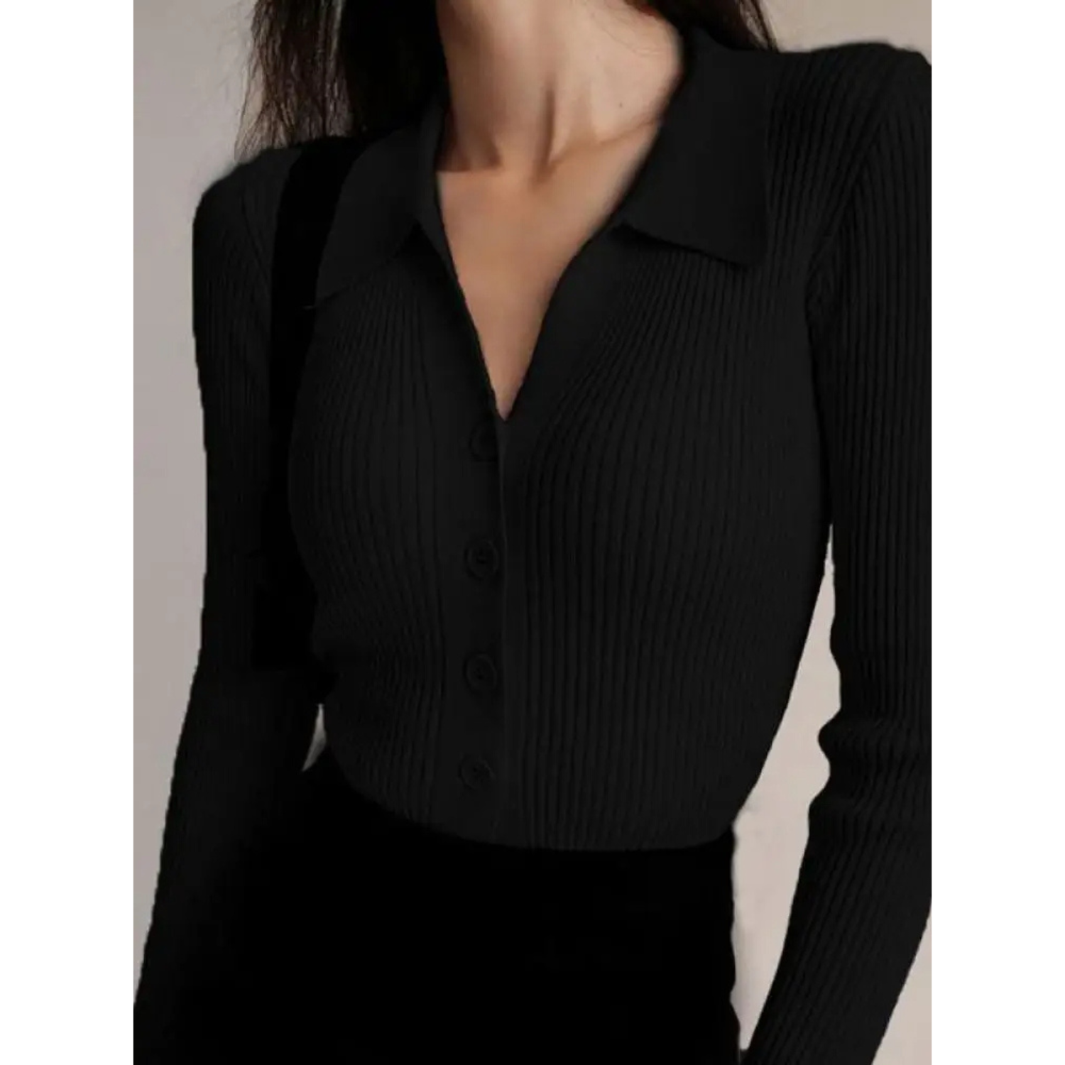 GiuliaArcelli Geribd Vest Voor Vrouwen