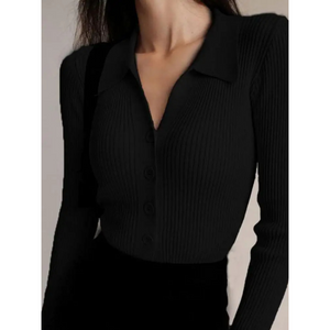 GiuliaArcelli Geribd Vest Voor Vrouwen