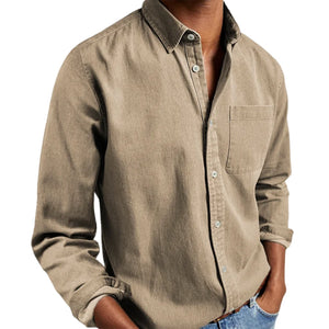 Marco – Casual Heren Overhemd met Relaxte Pasvorm