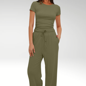 ElenaMarino Effortless Comfort Tweedelige Set Voor Vrouwen