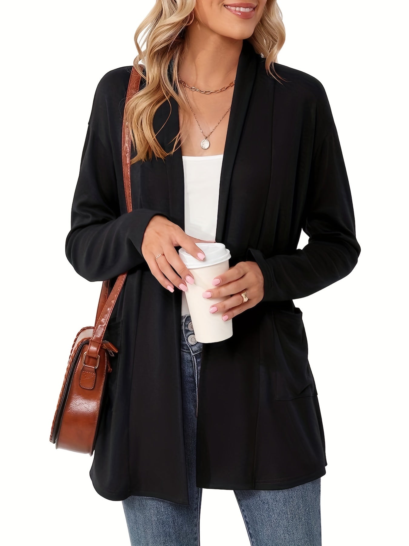 Elena – Klassieke Gebreide Dames Cardigan