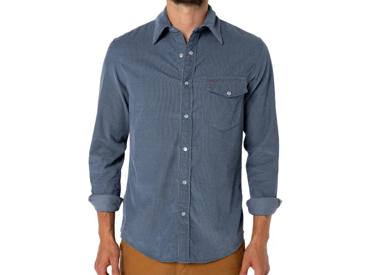 MatteoFerrari Corduroy Knoop Overhemd