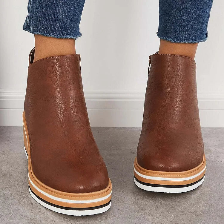 Casey – Dames PU Leren Comfortschoenen