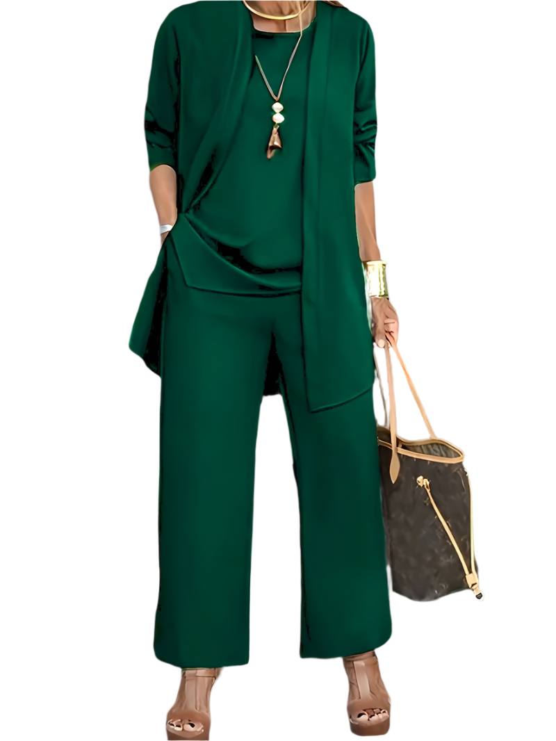 Hannah – Comfortabele Dames Lounge Set van Zachte Katoen