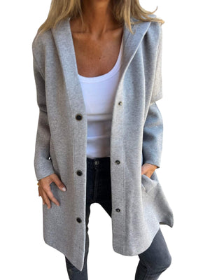Aurelia – Dames Jas met Capuchon voor Stijlvol Comfort