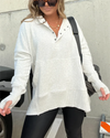 Giulia – Flowy Unisex Hoodie van Katoen Jersey