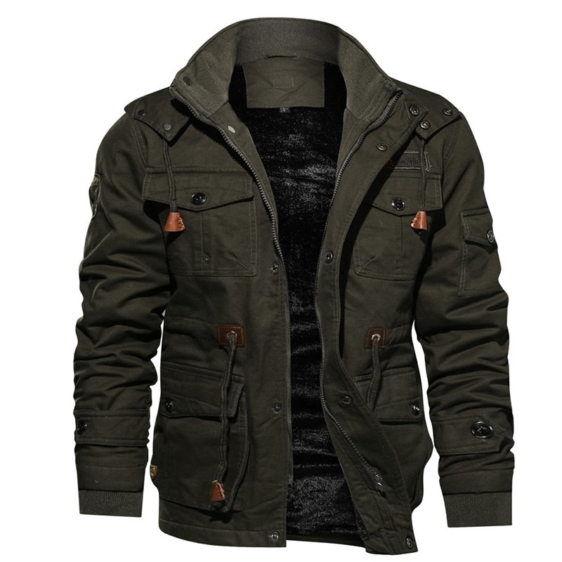 Larry – Warme Heren Hooded Jas