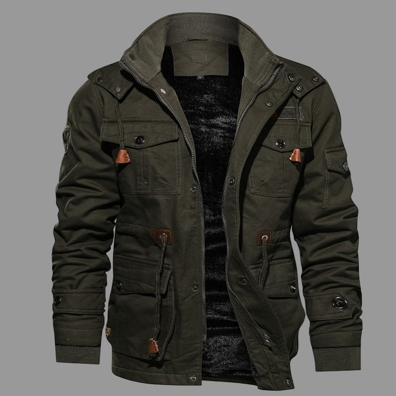 Larry – Warme Heren Hooded Jas