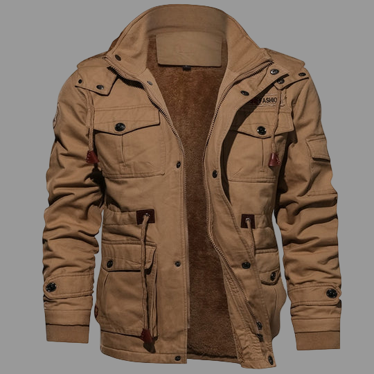 Larry – Warme Heren Hooded Jas