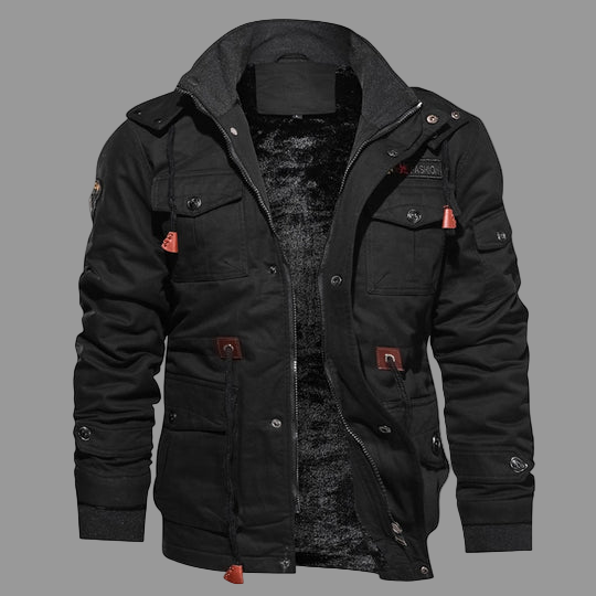 Larry – Warme Heren Hooded Jas