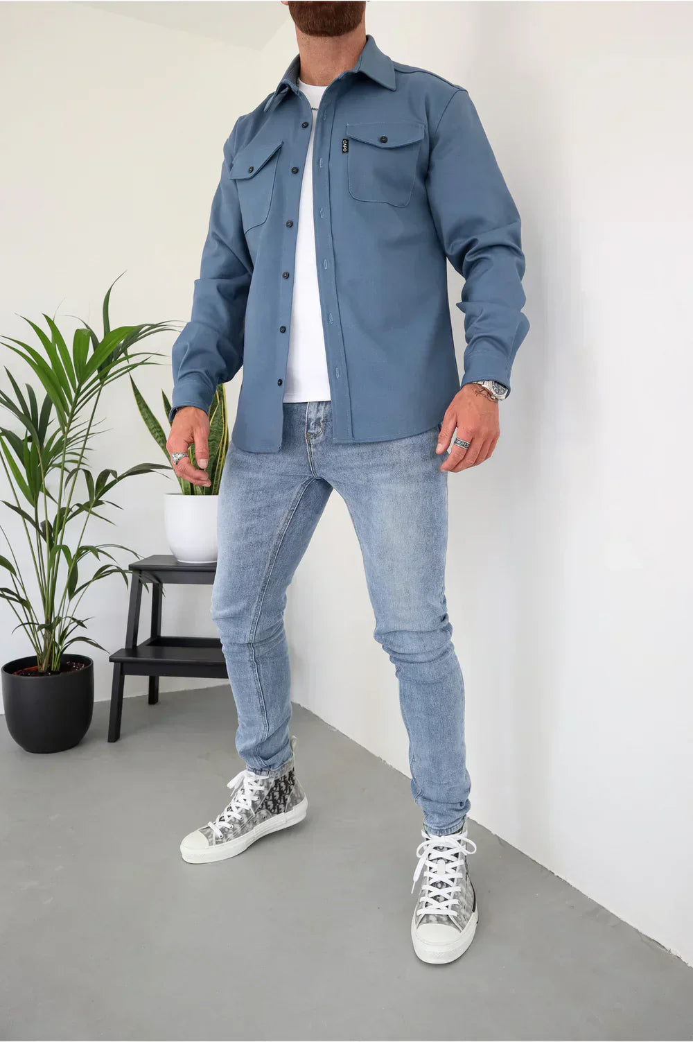 Lorenzo – Modern Fit Heren Overhemd in Casual Stijl