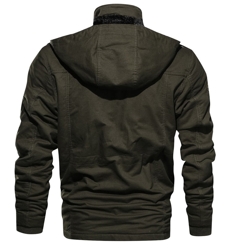 Larry – Warme Heren Hooded Jas