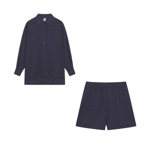 Chiara – Luchtige Dames Set van Blouse en Shorts
