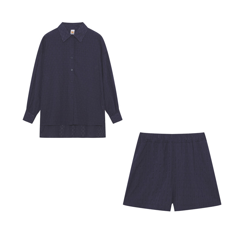 Chiara – Luchtige Dames Set van Blouse en Shorts