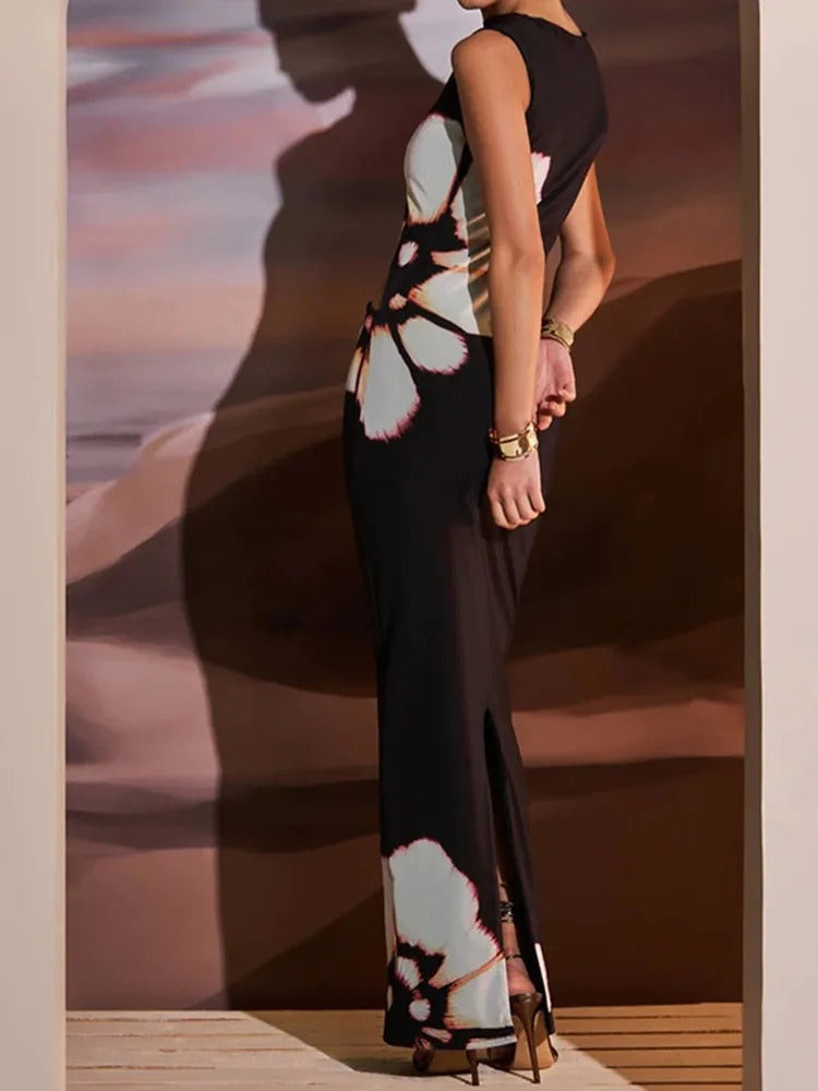 Arianna – Sexy Club Vrouwen Maxi Jurk