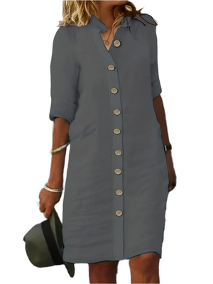 Giulia – Casual Midi Jurk voor Dames