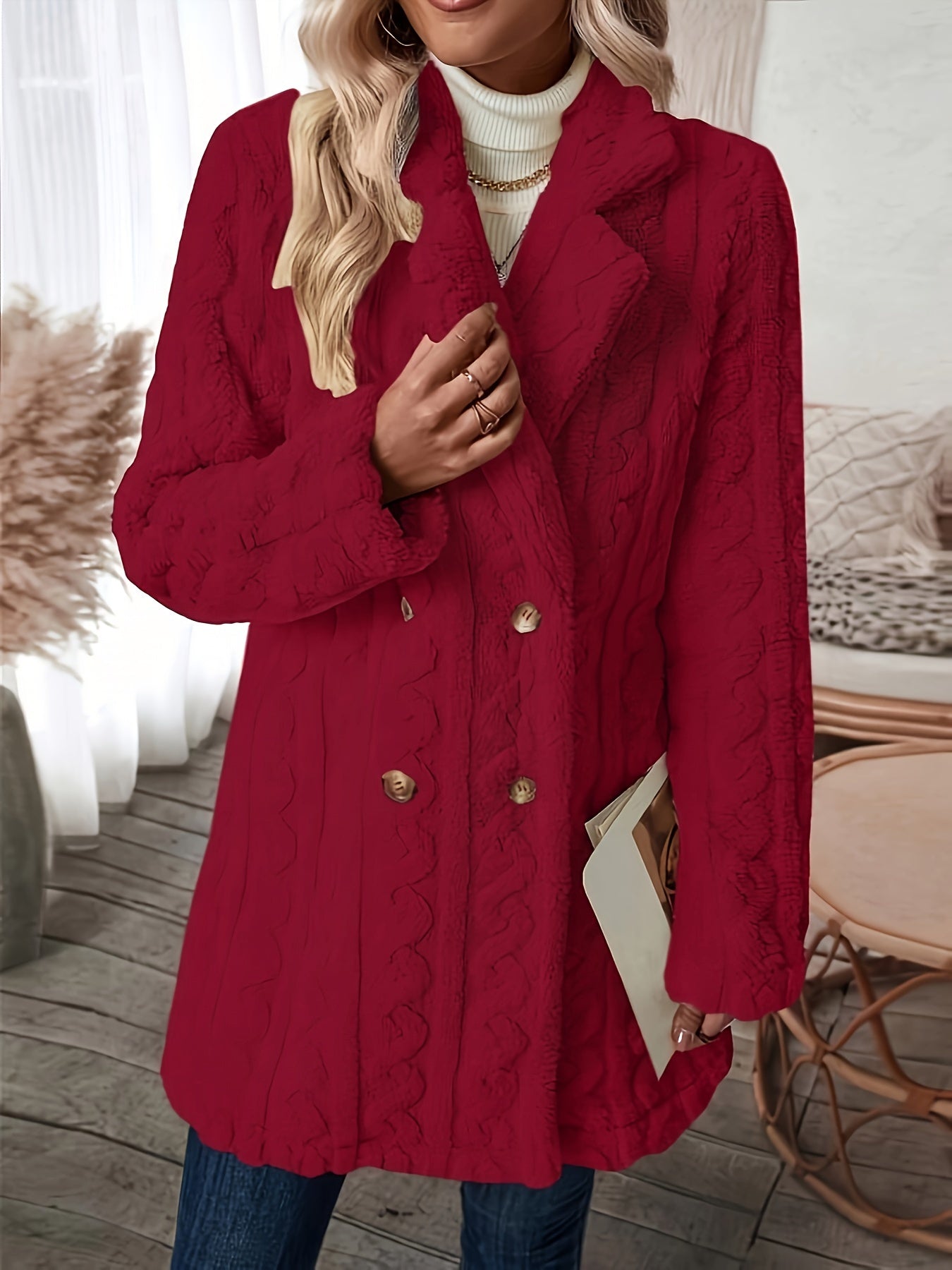 VeraMonti Elegante chique winterjas Voor Vrouwen