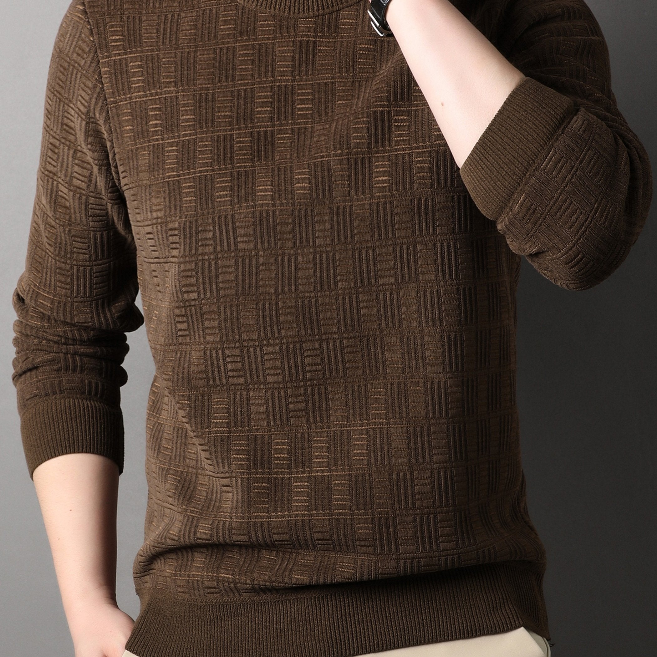 Ivan – Warme & Rekbare Heren Trui voor de Winter