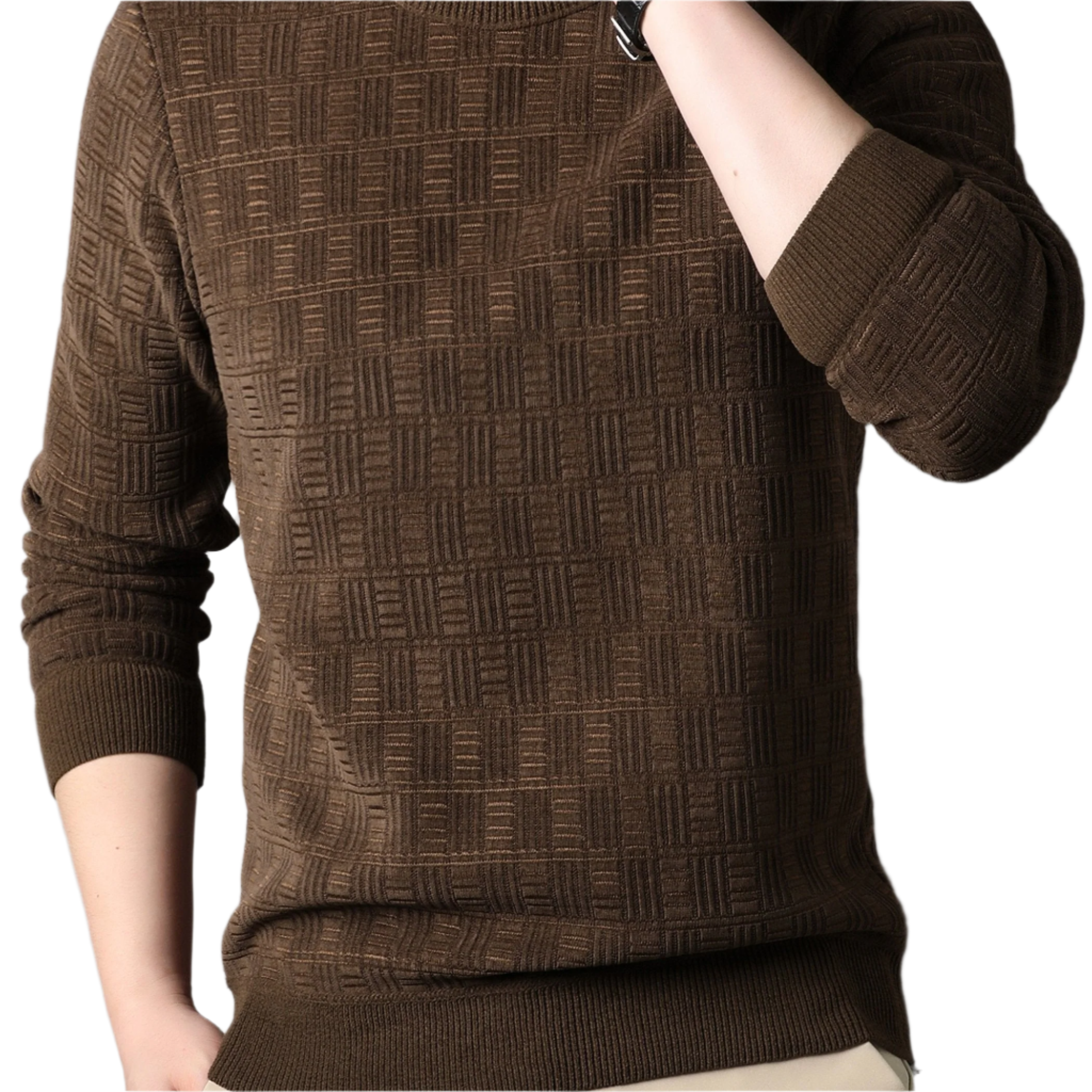 Ivan – Warme & Rekbare Heren Trui voor de Winter