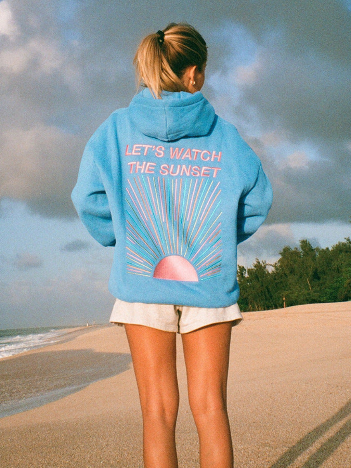 Ophelia – Lichte Dames Sunset Hoodie