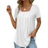 Giulia – Elegante Geplooide Damesblouse