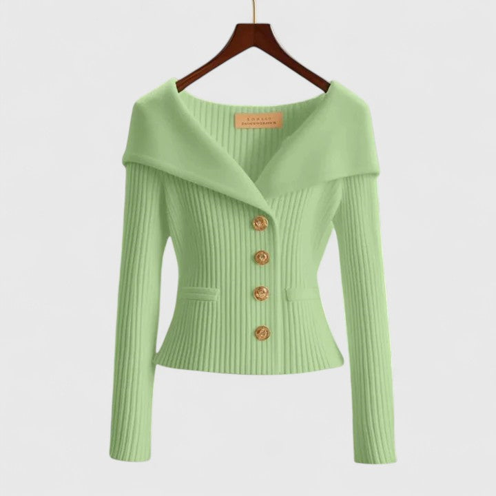 Yassi – Dames Zachte Gebreide Elegante Cardigan