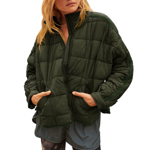 Sheila – Lichtgewicht Dames Puffer Jas met Rits