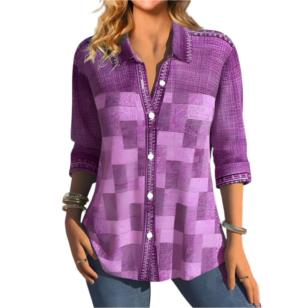 Sophia – Moderne Getailleerde Damesblouse