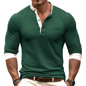 Lorenzo – Casual-Fit Heren Longsleeve Shirt
