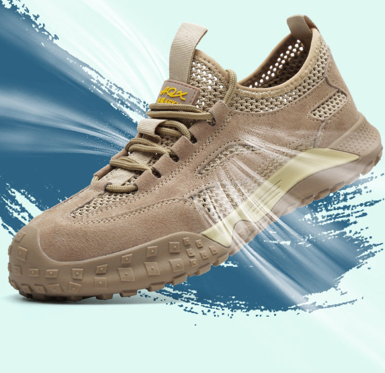 Lichte Werkschoenen Ademende Werkschoenen Met Stalen Neus Zomer