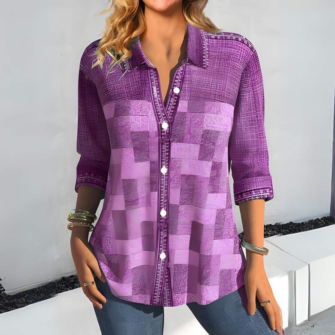 Sophia – Moderne Getailleerde Damesblouse