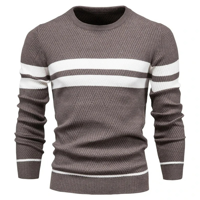 Luca – Heren Slim-Fit Gebreide Trui
