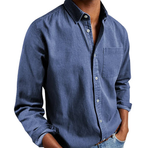 Marco – Casual Heren Overhemd met Relaxte Pasvorm