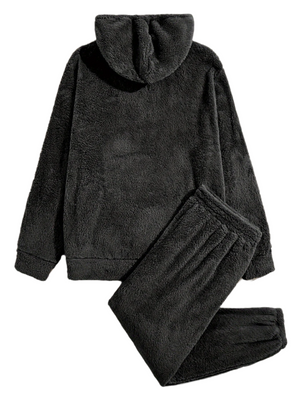 Lorenzo – Heren 2-Delige Teddy Fleece Pyjama Set