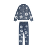 Matteo – Donkerblauw Heren Katoenen Pak Set