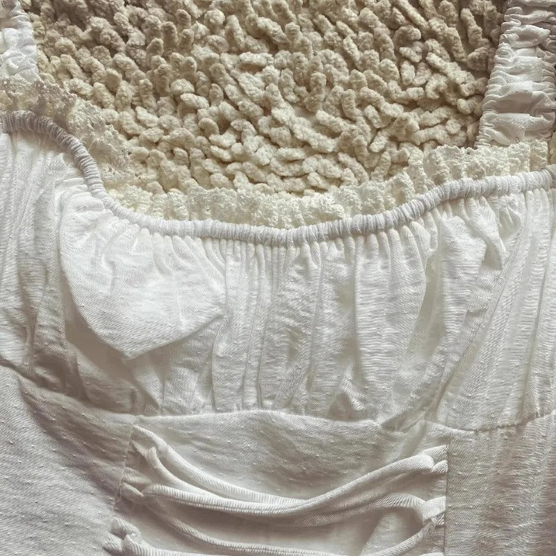 Seraphina – Boho Kanten Corset Zomerjurk voor Dames