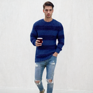 Luca – Heren Comfortabele Gebreide Trui
