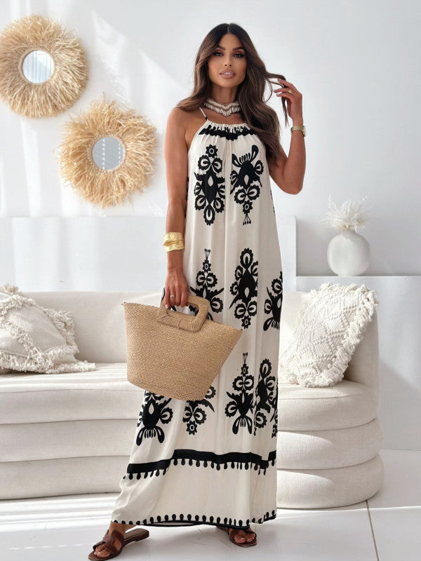 Bellavia – Boho-Chic Maxi Jurk voor Dames