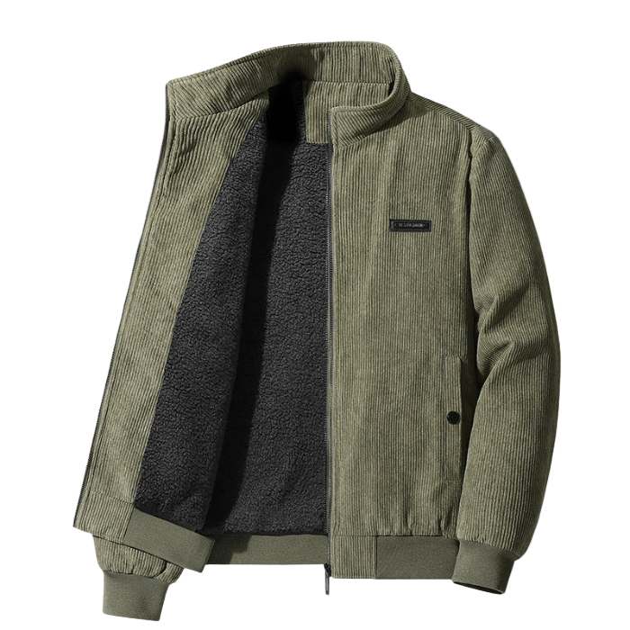 Darwin – Heren Corduroy Gevoerde Jas
