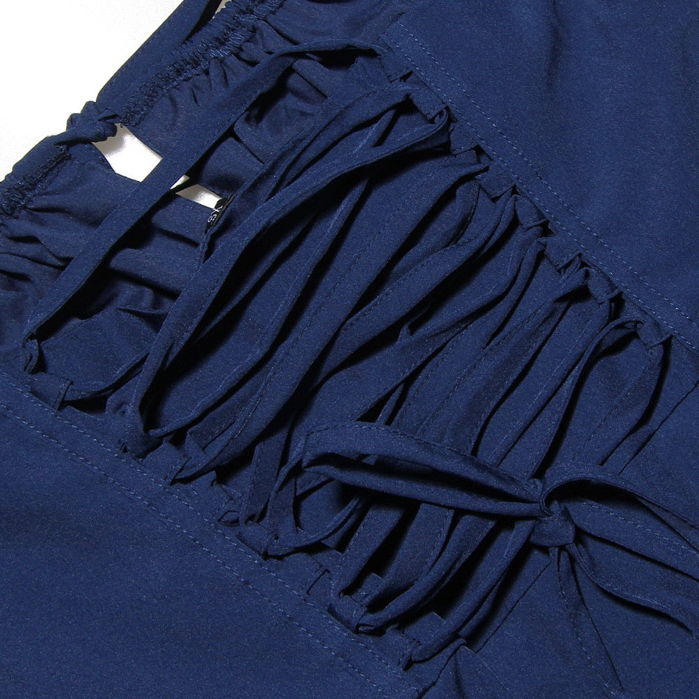 Clara – Bloemen Zomerjurk met Strikdetail voor Dames