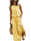 Alessia – Boho-geïnspireerde Maxi Jurk van Modal voor Dames
