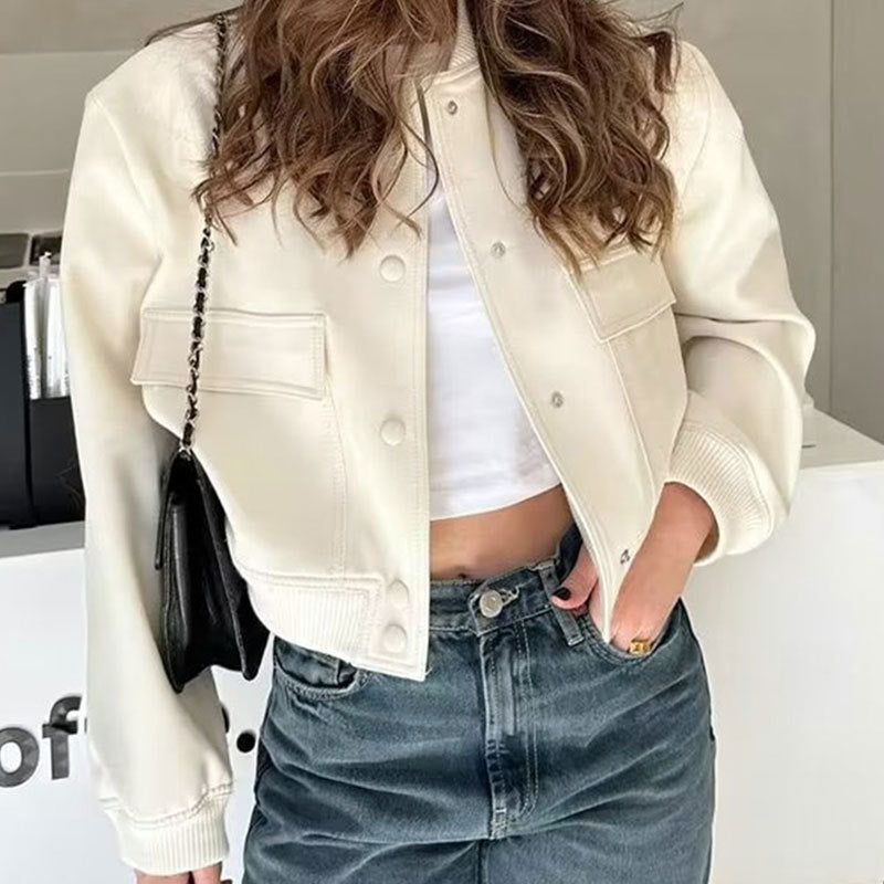 Giulia – Dames Utility Jas met Knoopsluiting