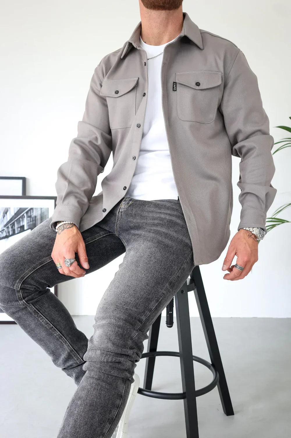 Lorenzo – Modern Fit Heren Overhemd in Casual Stijl