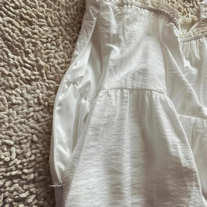 Seraphina – Boho Kanten Corset Zomerjurk voor Dames