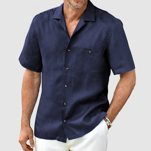 FabioRossetti Heren Casual Pocket Overhemd